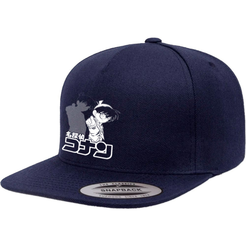 Detective Conan 5 panel snapback cap by EricFatima | Artistshot