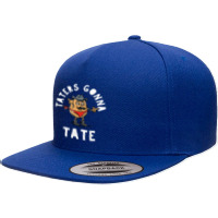 Mustache Cowboy Potato Taters Gonna Tate Funny Tate Tot Food T Shirt 5 Panel Snapback Cap | Artistshot