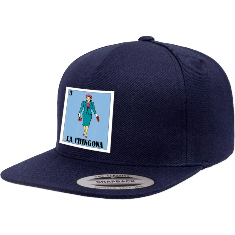 La Chingona Lottery 5 panel snapback cap by ardylanda | Artistshot