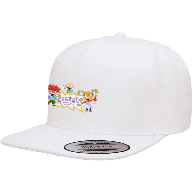 Rugrats, Distressed   Rugrats 5 panel snapback cap by sunlightafterdark | Artistshot