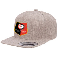 Stade Rennais Fc 5 Panel Snapback Cap | Artistshot