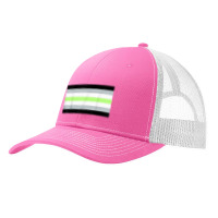 Agender Pride Flag National Pride Gift Pa Trucker Cap | Artistshot