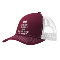 Save The Planet   Space Invaders Pa Trucker Cap | Artistshot