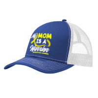 My Mom Is A Warrior Yellow Ribbon Endometriosis Awareness Premium Pa Trucker Cap | Artistshot