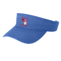 Gnome One Fight Alone Burgundy Ribbon Sickle Cell Awareness Fashion Visor | Artistshot