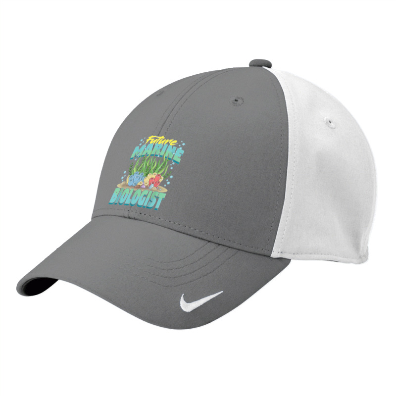 Future Marine Biologist Ocean Life Marine Biology Student Nike Dri-fit Cap | Artistshot