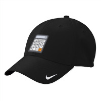 Funny Accountant Halloween Costume Outfit Math Calculator T Shirt Nike Dri-fit Cap | Artistshot