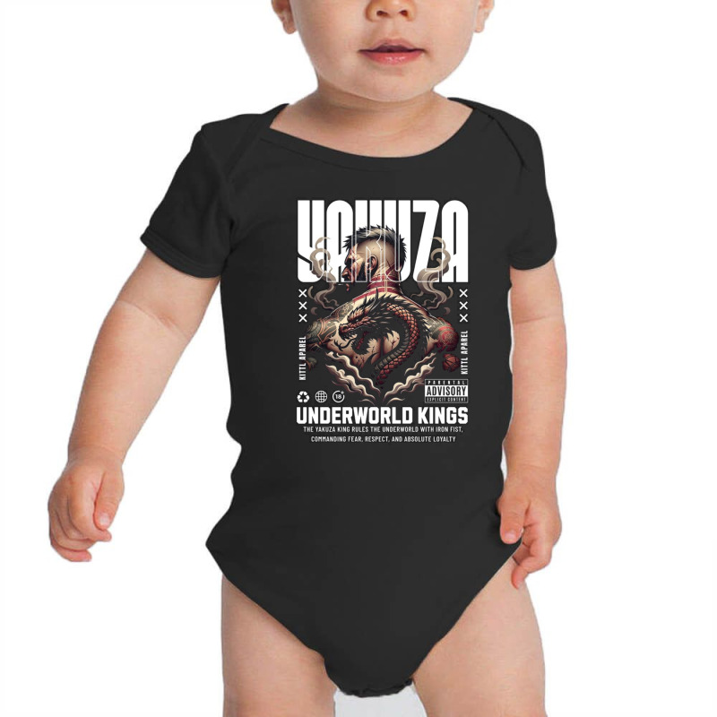 Yakuza Underwold Kings Baby Bodysuit by RamaArt | Artistshot