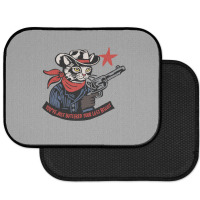 Cowboy Western Cat Rear Car Mat | Artistshot