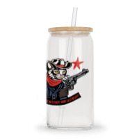 Cowboy Western Cat Glass Tumbler | Artistshot