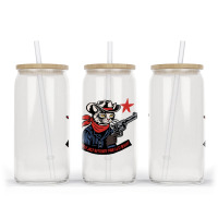 Cowboy Western Cat Glass Tumbler | Artistshot