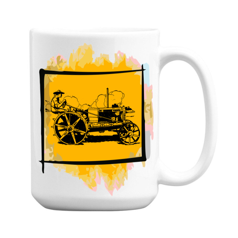 Old Tractor 15 Oz Coffee Mug | Artistshot