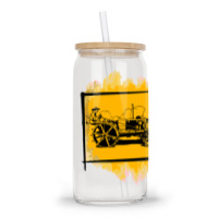 Old Tractor Glass Tumbler | Artistshot