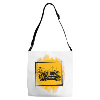 Old Tractor Adjustable Strap Totes | Artistshot