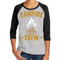 Camping Crew Youth 3/4 Sleeve | Artistshot