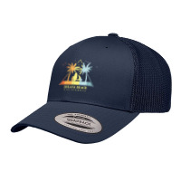 Surfboard Beach Solana Beach California T Shirt Retro Trucker Cap | Artistshot