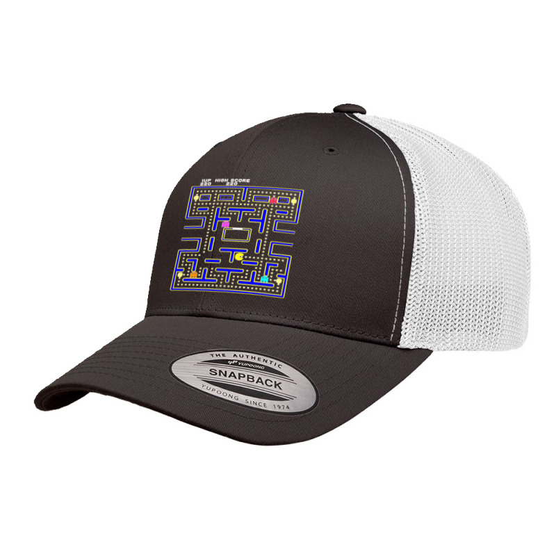 Classic Arcade Computer Game Of The 80s V11 Classic Retro Trucker Cap by cm-arts | Artistshot