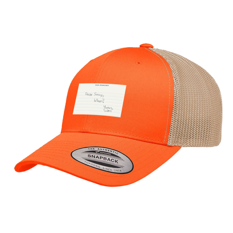 Dear Sam Letter - Moonrise Kingdom Retro Trucker Cap by cm-arts | Artistshot