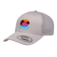 Panama City Beach Florida Retro 80s Retro Trucker Cap | Artistshot