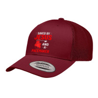 Saved By Jesus And A Pacemaker Heart Disease Awareness Retro Trucker Cap | Artistshot