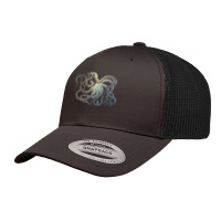 Octopus Cool Vintage Marine Biologist Ocean Sea Life 3 Retro Trucker Cap | Artistshot