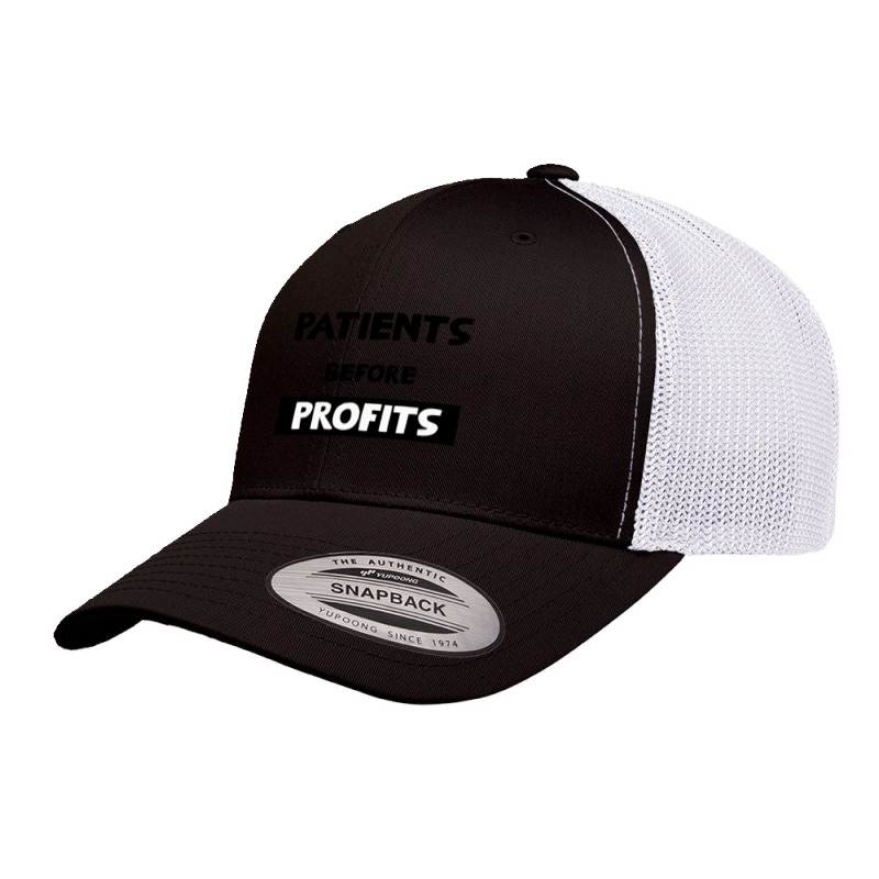 Nurses On Strike Patients Before Profits Retro Trucker Cap by cm-arts | Artistshot