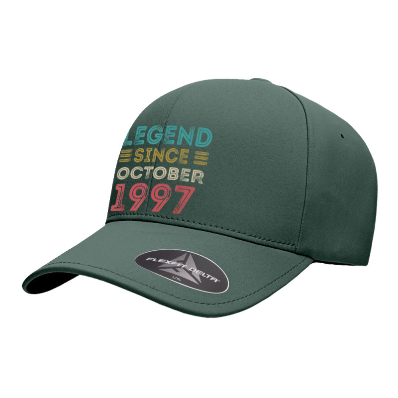 25 Year Old Legend Since October 1997 25th Birthday Vintage Seamless Cap | Artistshot