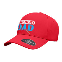 Mens Archery Dad Bow Arrow Shooting Sport Archer Fathers Day Seamless Cap | Artistshot