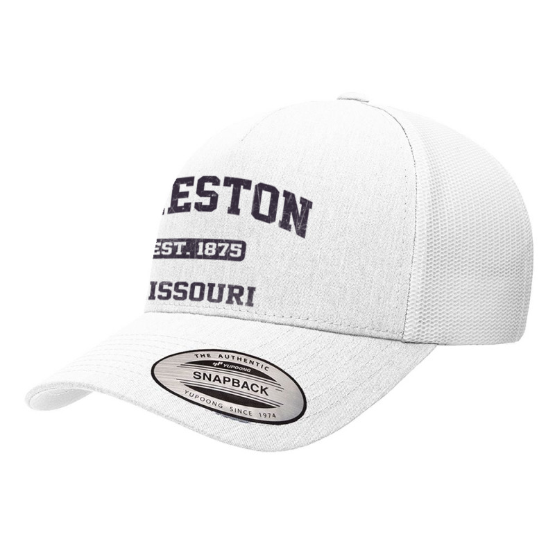 Sikeston Missouri Vintage State Athletic Style Yupoong Trucker Cap by Fashzilla | Artistshot