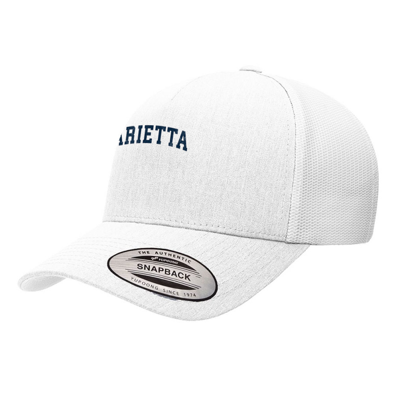 Marietta Georgia Ga Vintage Sports Design Navy Design T Shirt Yupoong Trucker Cap | Artistshot