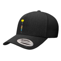 Minimalist Solar System - Astronomy Science Yupoong Trucker Cap | Artistshot