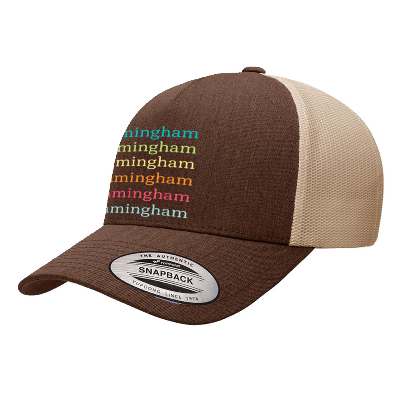 Framingham Massachusetts (ma) Cute And Colorful Text Yupoong Trucker Cap by Sombre | Artistshot