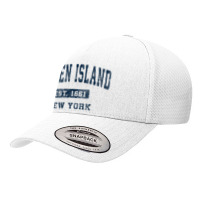 Staten Island New York Ny Vintage Athletic Sports Design Yupoong Trucker Cap | Artistshot