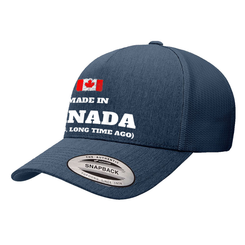 Flag Madein Canada Long Time Ago Yupoong Trucker Cap by Outpost | Artistshot