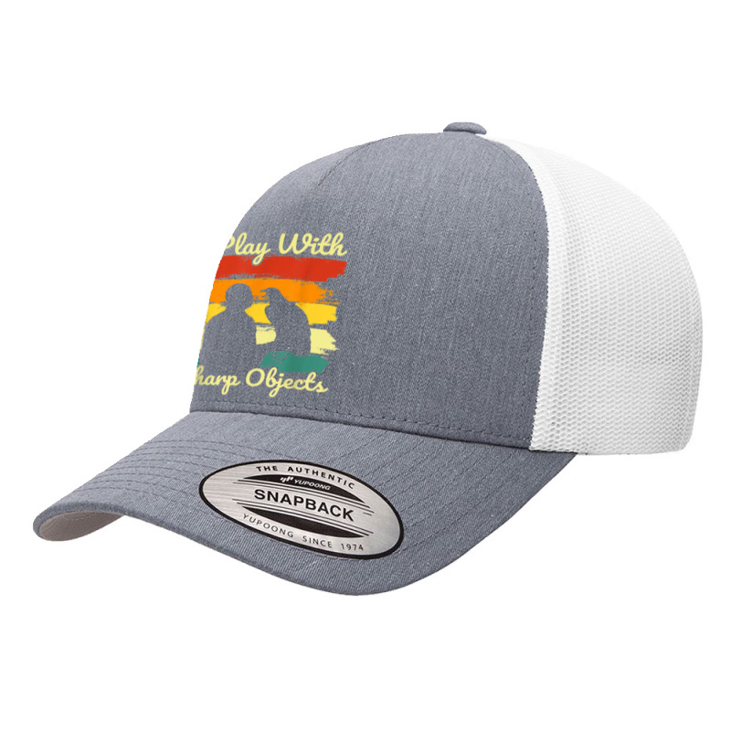 Falconry Hunting I Play With Sharp Objects For Falcon Lovers Yupoong Trucker Cap | Artistshot