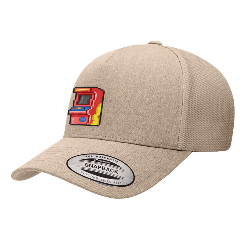 Arcarde Retro Gaming Machine Vintage Yupoong Trucker Cap | Artistshot