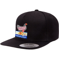 1923 Chicken Dinner Candy Bar Pop Cardboard Stand-up Advertisement Wit 5 Panel Snapback Cap | Artistshot