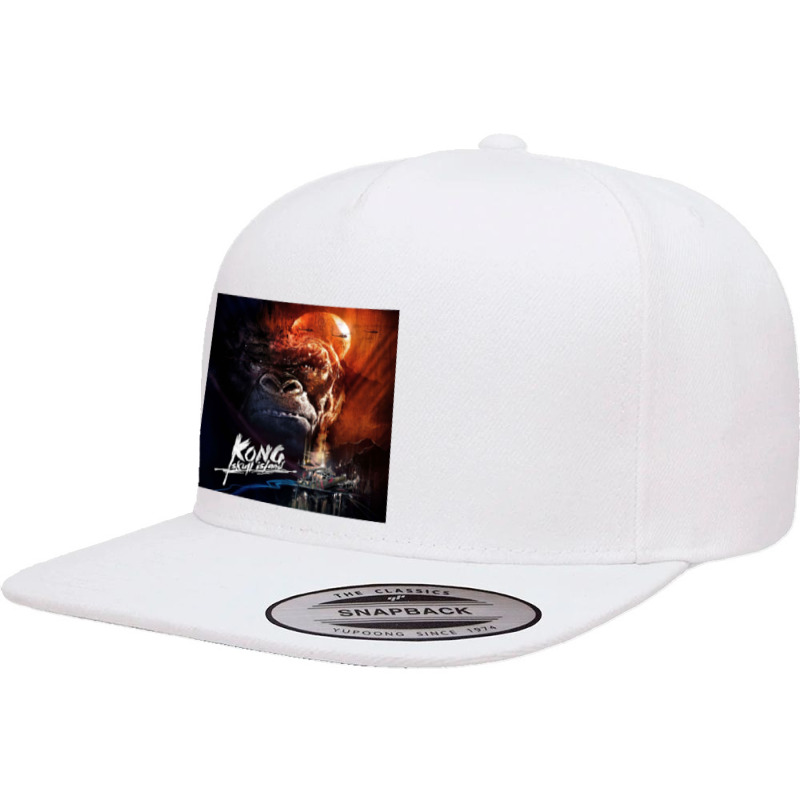 Kong Moon 5 panel snapback cap by cm-arts | Artistshot