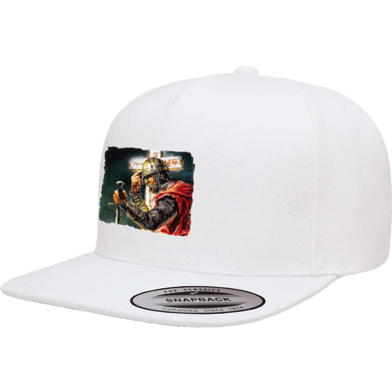 Crusader Knightt Usyk Champions 5 Panel Snapback Cap | Artistshot