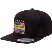 Dragonball Daddy You Are My Favorite Super Anime Saiyan Funny 5 Panel Snapback Cap | Artistshot