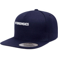 Forensics Crime Police Investigator Detective Policemen Duty 5 Panel Snapback Cap | Artistshot