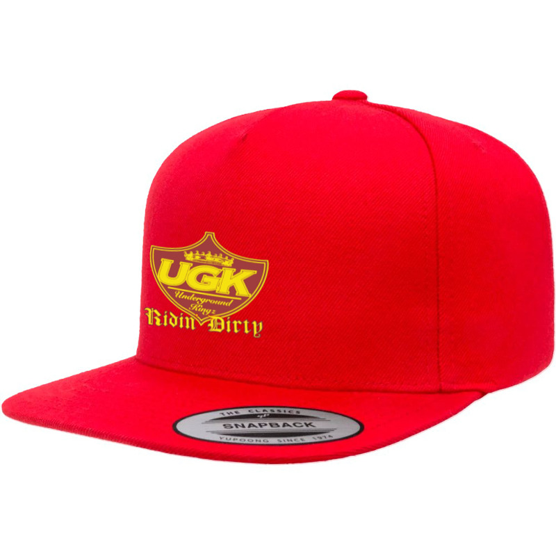 Ugk Underground Kingz Ridin Dirty Rare Edit 5 panel snapback cap by cm-arts | Artistshot