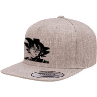 Super Saiyan Goku 5 Panel Snapback Cap | Artistshot