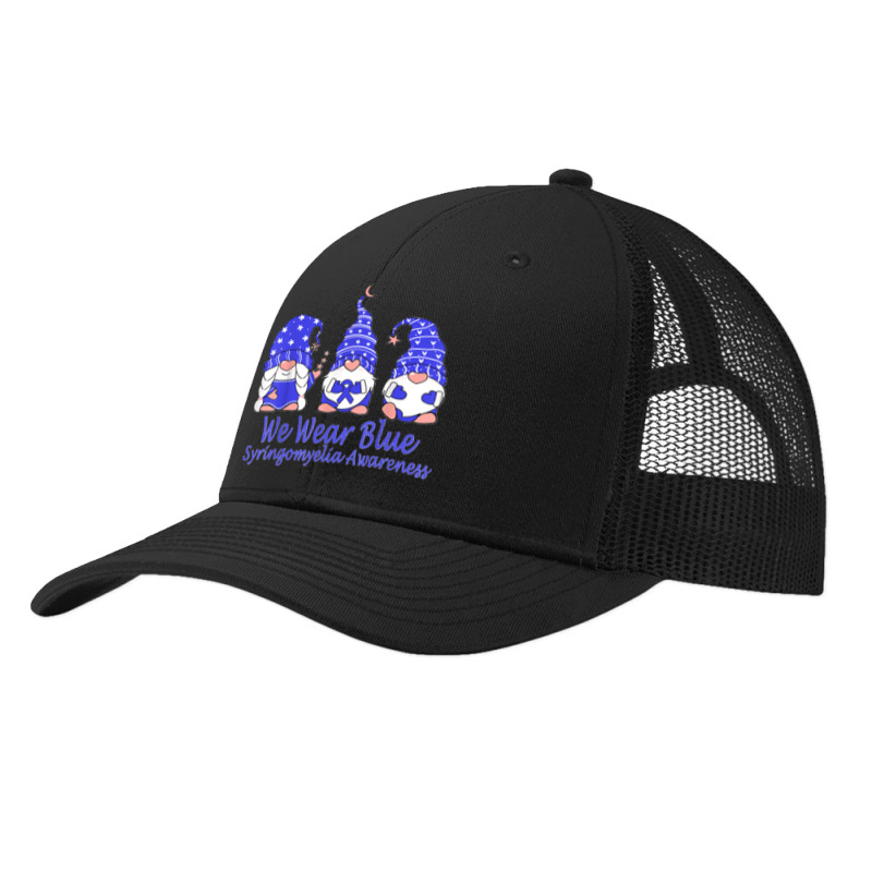 We Wear Blue For Syringomyelia Awareness Pa Trucker Cap | Artistshot