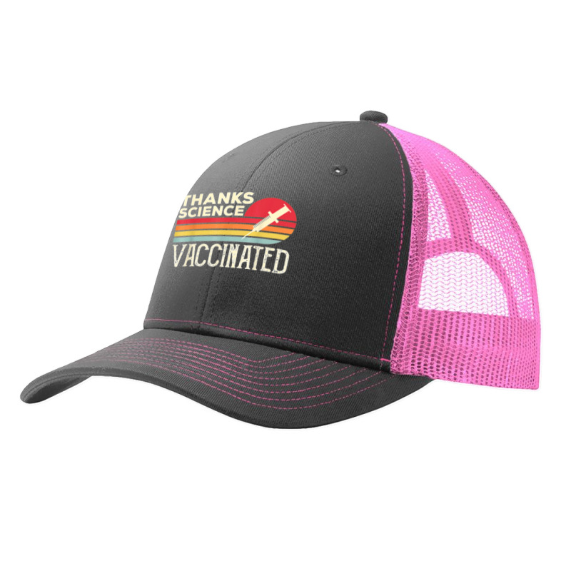 Thanks Science Vaccinated Retro Vintage Pro Vaccine Pa Trucker Cap by Newest | Artistshot