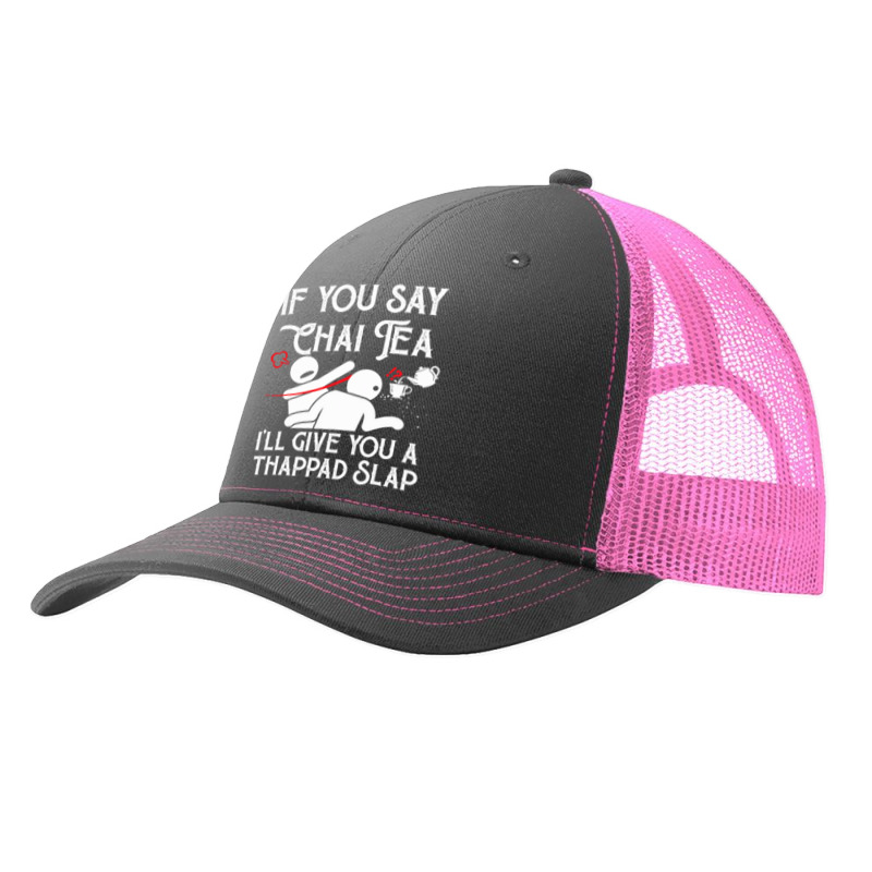 If You Say Chai Tea, I Will Give You A Thappad Slap, Chai Pa Trucker Cap | Artistshot