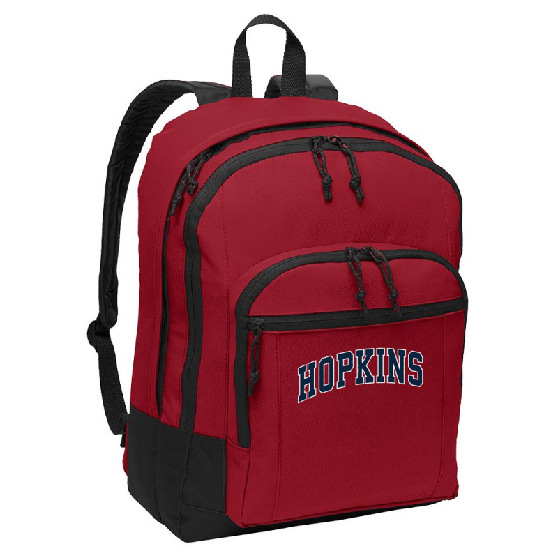 Hopkins Minnesota Mn Vintage Sports Design Navy Design Sweatshirt Basic Backpack | Artistshot