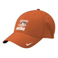 Warning May Spontaneously Start Talking About Anime T Shirt Nike Dri-fit Cap | Artistshot