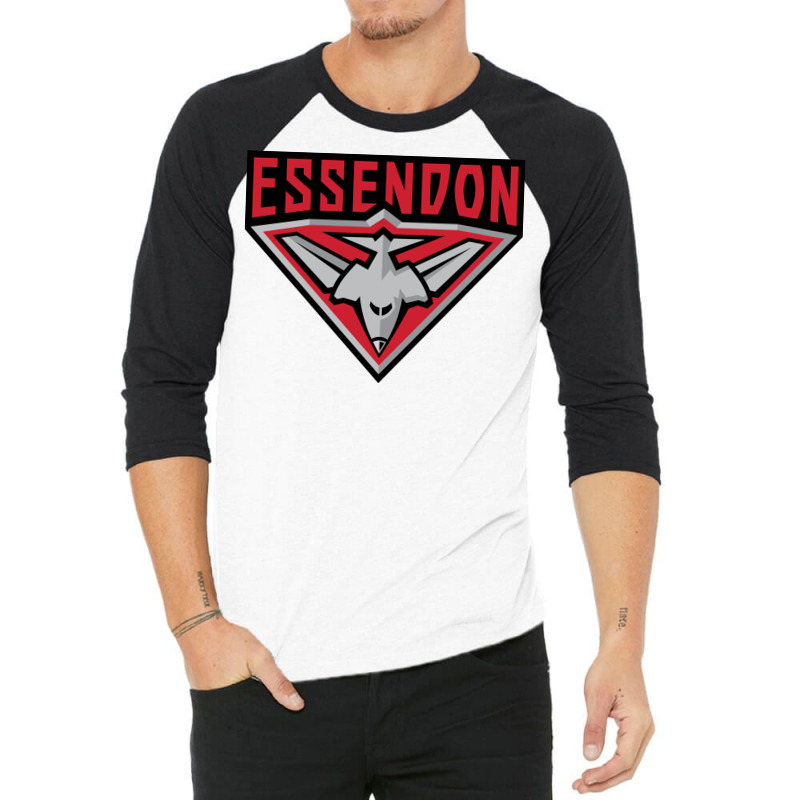 Essendon Fc 3/4 Sleeve Shirt | Artistshot