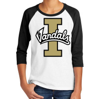 Idaho Vandals Youth 3/4 Sleeve | Artistshot